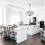 Kerzen Kronleuchter im Vintage Eisen-Design - Clowas.de