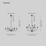 Kerzen Kronleuchter im Vintage Eisen-Design - Clowas.de