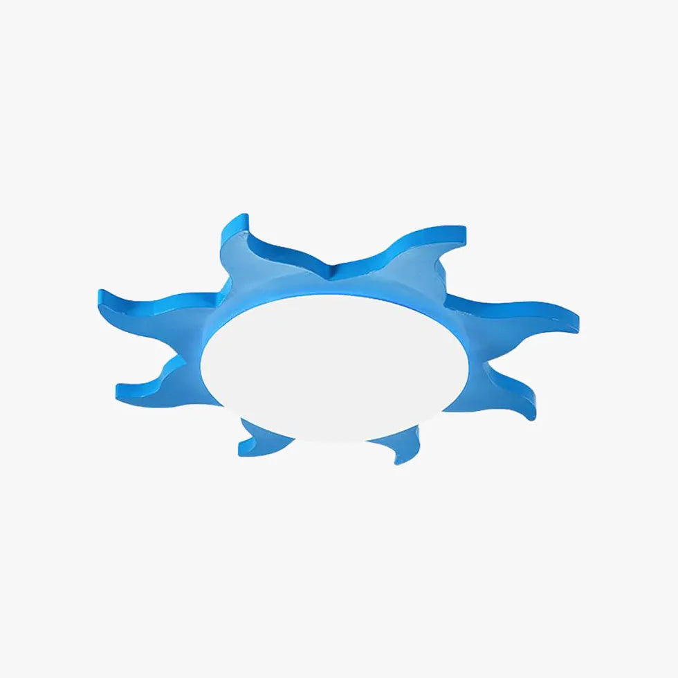 Kinderzimmer Deckenleuchte LED Sonnenform kreative Deckenlampe - Clowas.de