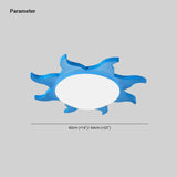 Kinderzimmer Deckenleuchte LED Sonnenform kreative Deckenlampe - Clowas.de