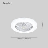 Kleiner Deckenventilator mit Licht im modernen Stil - Clowas.de