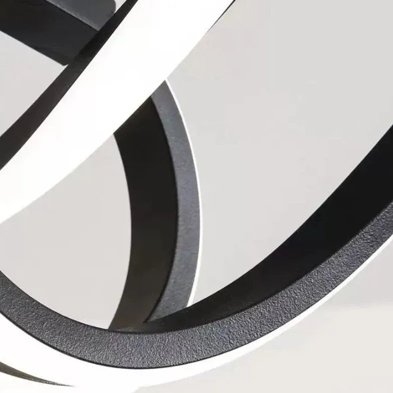 Deckenleuchte Flur Schwarz Skandinavische LED Deckenlampe - Clowas.de