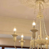 Kristallleuchten modern im französischen Creme Stil - Clowas.de