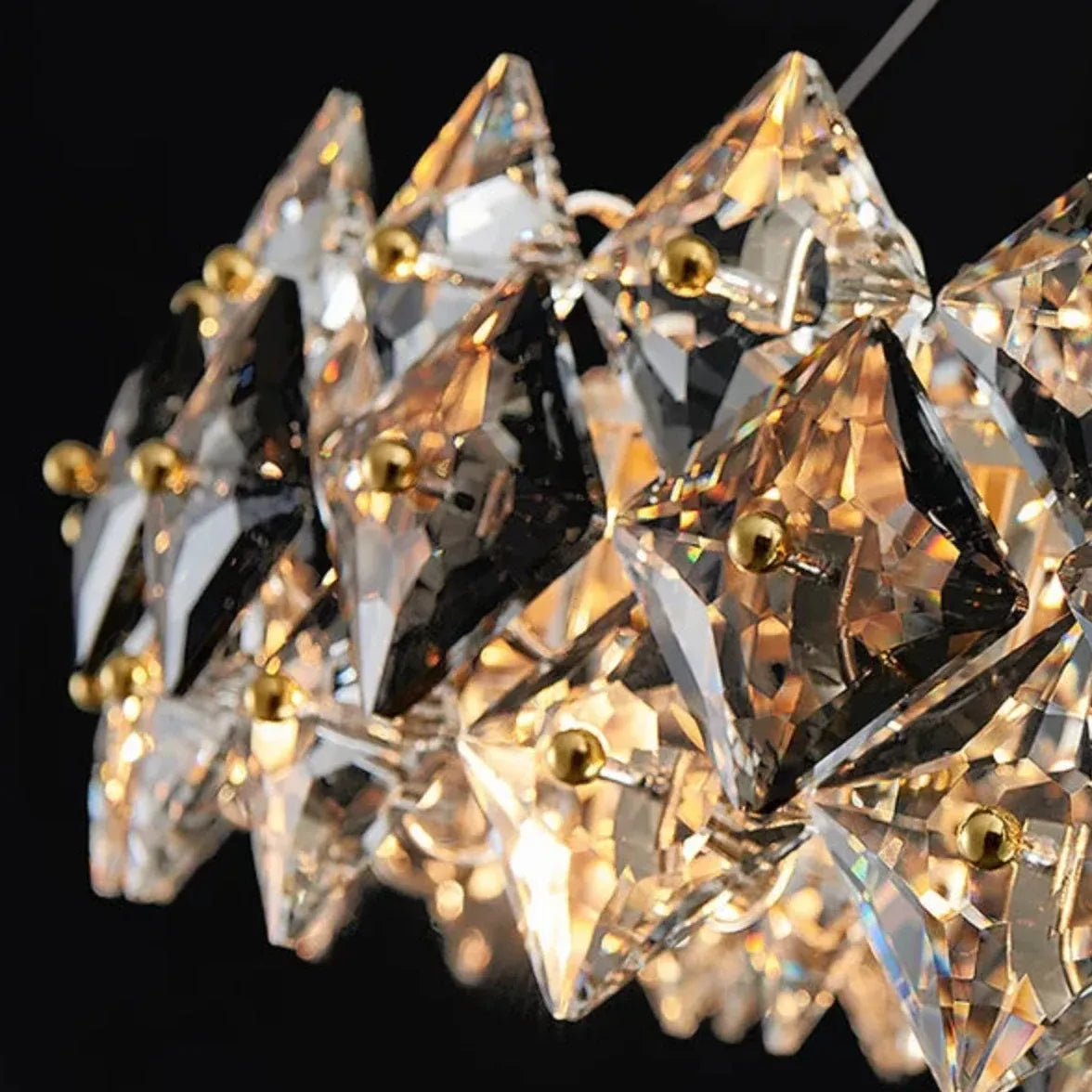 Kristallleuchter modern in leichtem luxuriösen Stil - Clowas.de