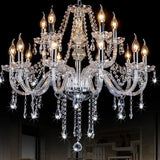 Kristallleuchter reinigen mit europäischem transparentem Stil - Clowas.de