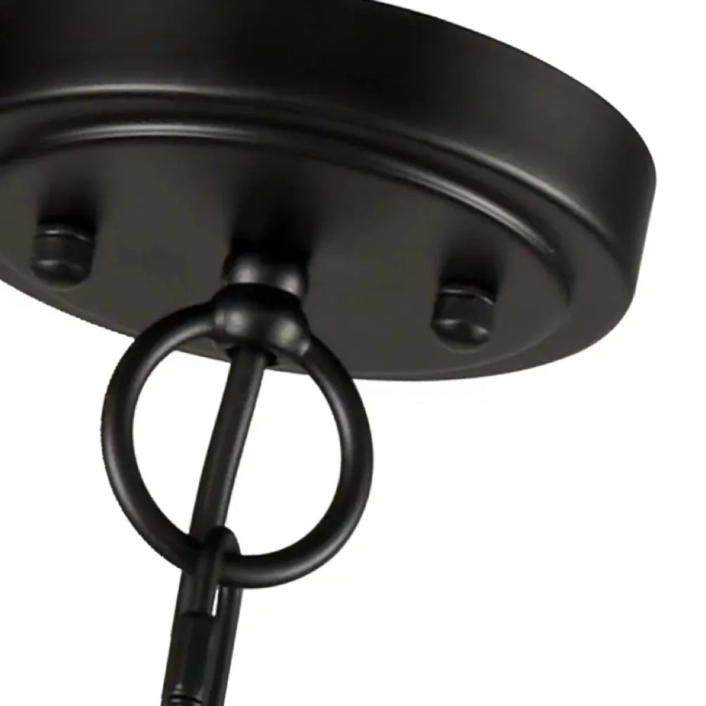 Kronleuchter Esszimmer in schwarzem skandinavischem Retro-Stil - Clowas.de