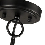 Kronleuchter Esszimmer in schwarzem skandinavischem Retro-Stil - Clowas.de