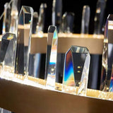 Kronleuchter Glas Kristall Nordisch Minimalistisch Luxus - Clowas.de