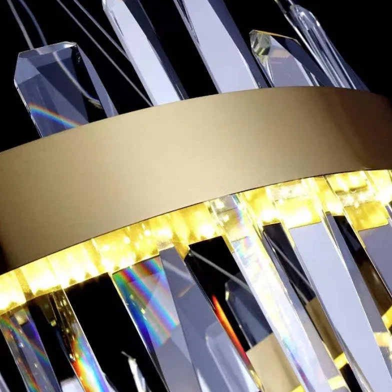 Kronleuchter Glas Kristall Nordisch Minimalistisch Luxus - Clowas.de