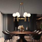 Hängelampen gold im modernen luxuriösen Stil - Clowas.de