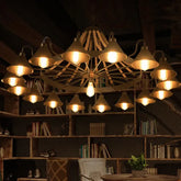 Kronleuchter Industrial im Vintage-Seil-Design - Clowas.de