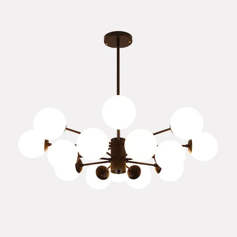 Kronleuchter metall schwarz im nordischen Eisenstil - Clowas.de