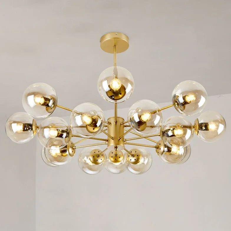 Kronleuchter metall schwarz im nordischen Eisenstil - Clowas.de