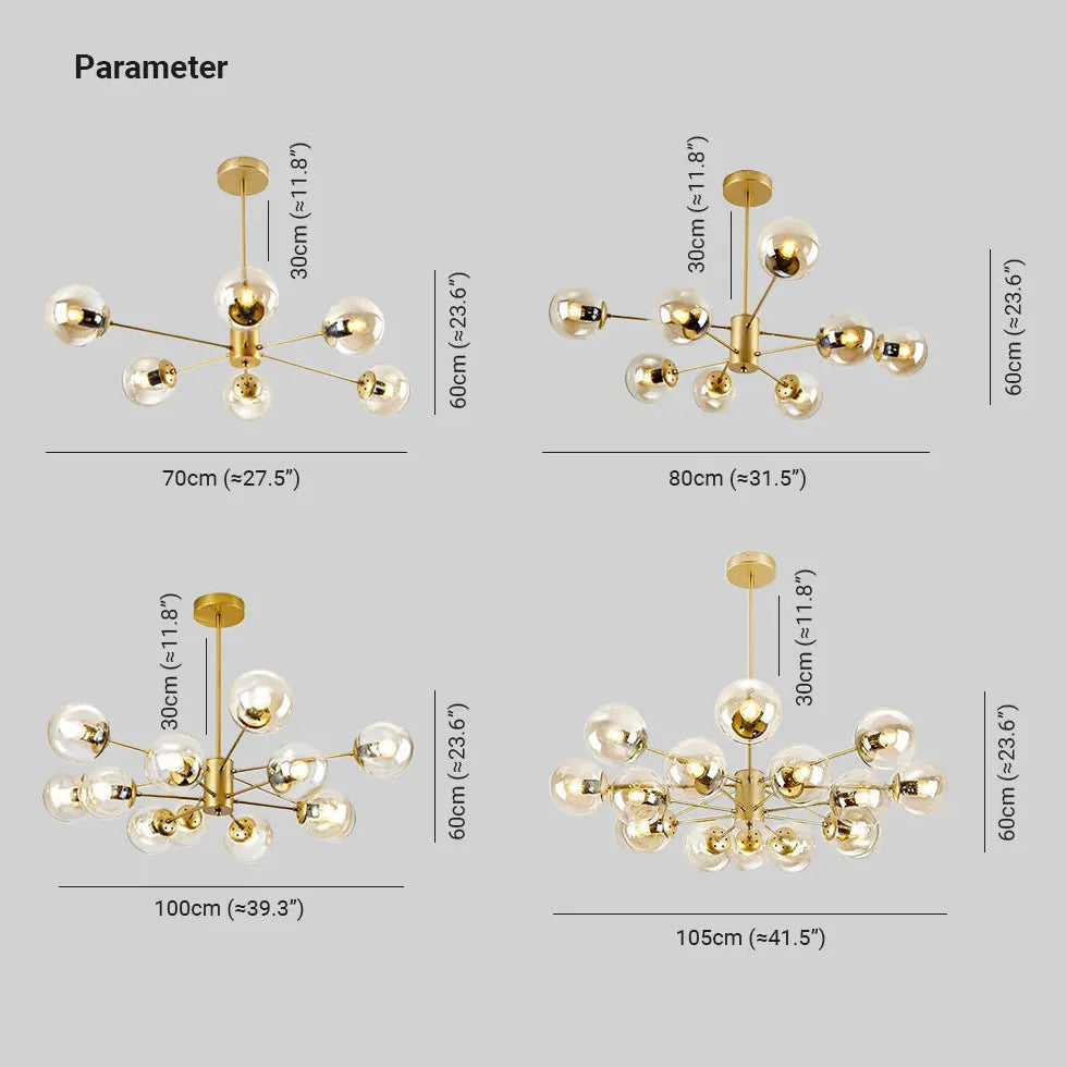 Kronleuchter metall schwarz im nordischen Eisenstil - Clowas.de