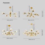 Kronleuchter metall schwarz im nordischen Eisenstil - Clowas.de