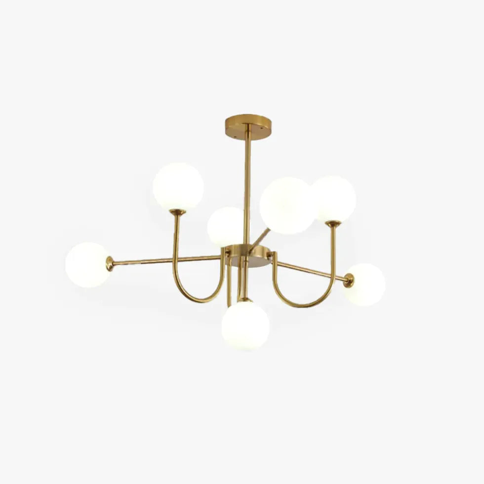 Pendelleuchte Gold Glas nordisch modern leicht luxuriös - Clowas.de