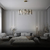 Kronleuchter modern Kristall nordisch leicht Luxus - Clowas.de