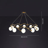 Kronleuchter modern wohnzimmer mit einfachem Ringdesign - Clowas.de