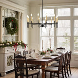 Kronleuchter mit LED moderne nordische schwarze Eleganz - Clowas.de