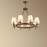 Kronleuchter Weiss im amerikanischen Landhaus-Industrie-Stil - Clowas.de