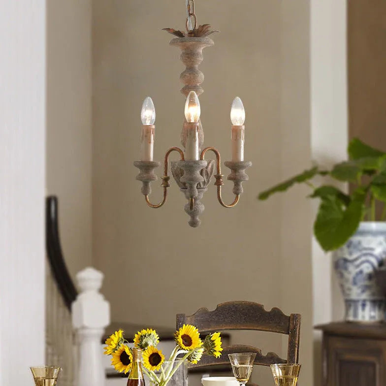 Hängelampe weiß holz im amerikanischen Landhausstil - Clowas.de