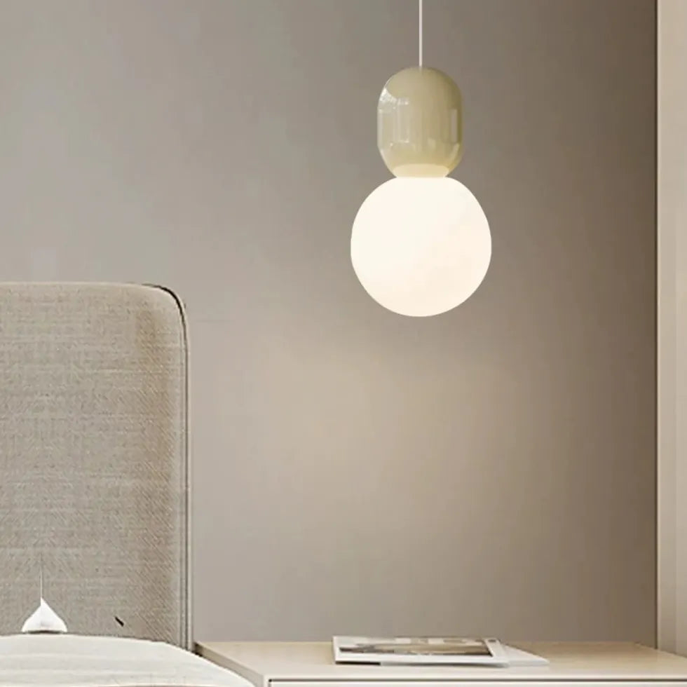 Kugel Pendelleuchte Glas Nordisch Modern Einfach Runde - Clowas.de