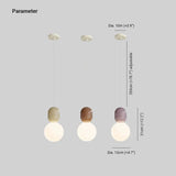 Kugel Pendelleuchte Glas Nordisch Modern Einfach Runde - Clowas.de