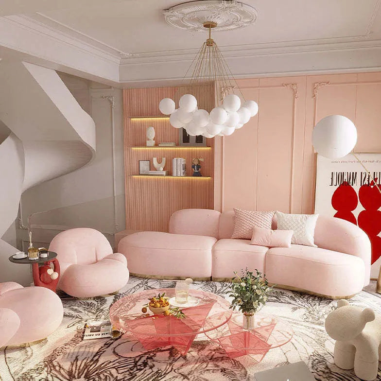 Kugel Pendelleuchte Weiß modernes elegantes Design Nordic - Clowas.de