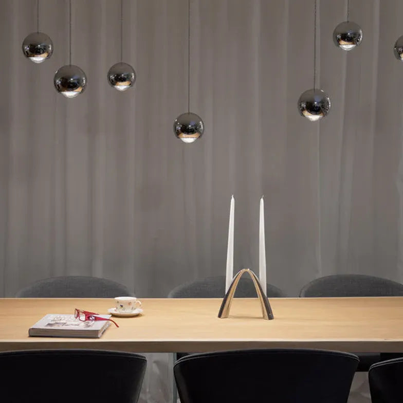 Kugel Pendelleuchte Wohnzimmer modernes minimalistisches Nordischdesign - Clowas.de