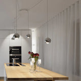 Kugel Pendelleuchte Wohnzimmer modernes minimalistisches Nordischdesign - Clowas.de