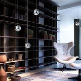 Kugel Pendelleuchte Wohnzimmer modernes minimalistisches Nordischdesign - Clowas.de