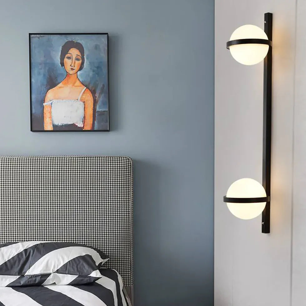 Kugelleuchte Wohnzimmer Modernes Schwarz Minimalistisch Elegant - Clowas.de