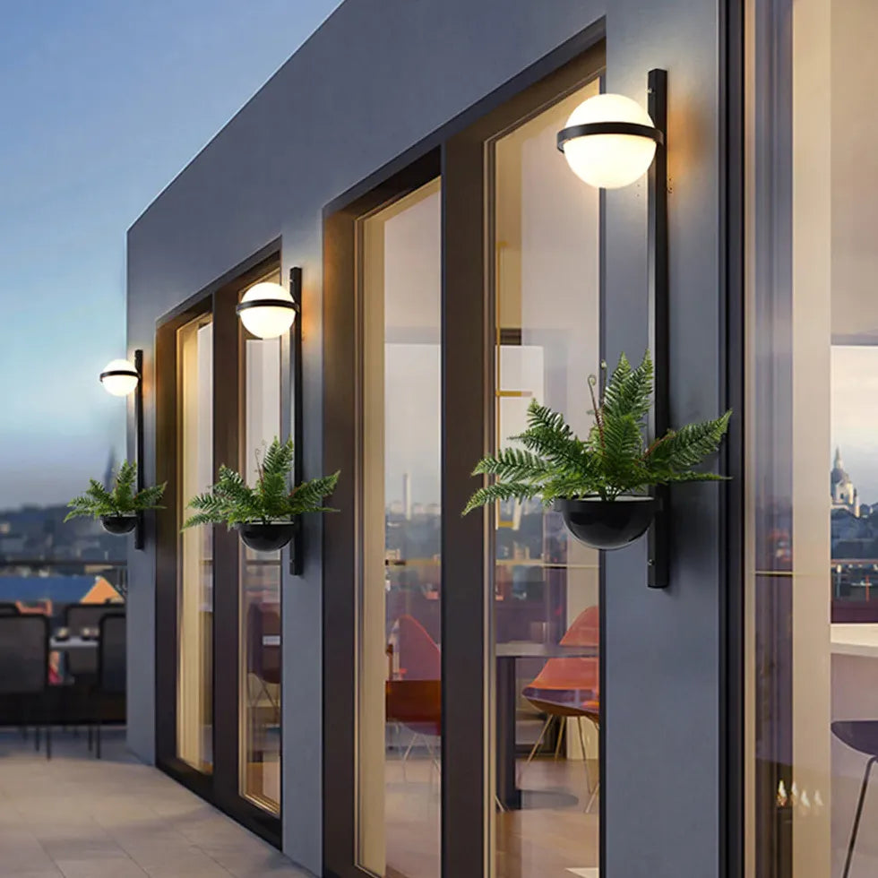 Kugelleuchte Wohnzimmer Modernes Schwarz Minimalistisch Elegant - Clowas.de