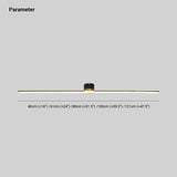 Längliche Deckenleuchte Moderne Minimalistische Lange Deckenlampe - Clowas.de