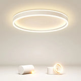 LED Deckenleuchte dimmbar schlafzimmer nordisch modern rund - Clowas.de