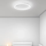 LED Deckenleuchte dimmbar schlafzimmer nordisch modern rund - Clowas.de
