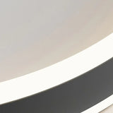 LED Deckenleuchte dimmbar schlafzimmer nordisch modern rund - Clowas.de