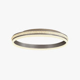 LED Deckenleuchte dimmbar über Lichtschalter modern rund - Clowas.de