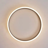 LED Deckenleuchte dimmbar über Lichtschalter modern rund - Clowas.de