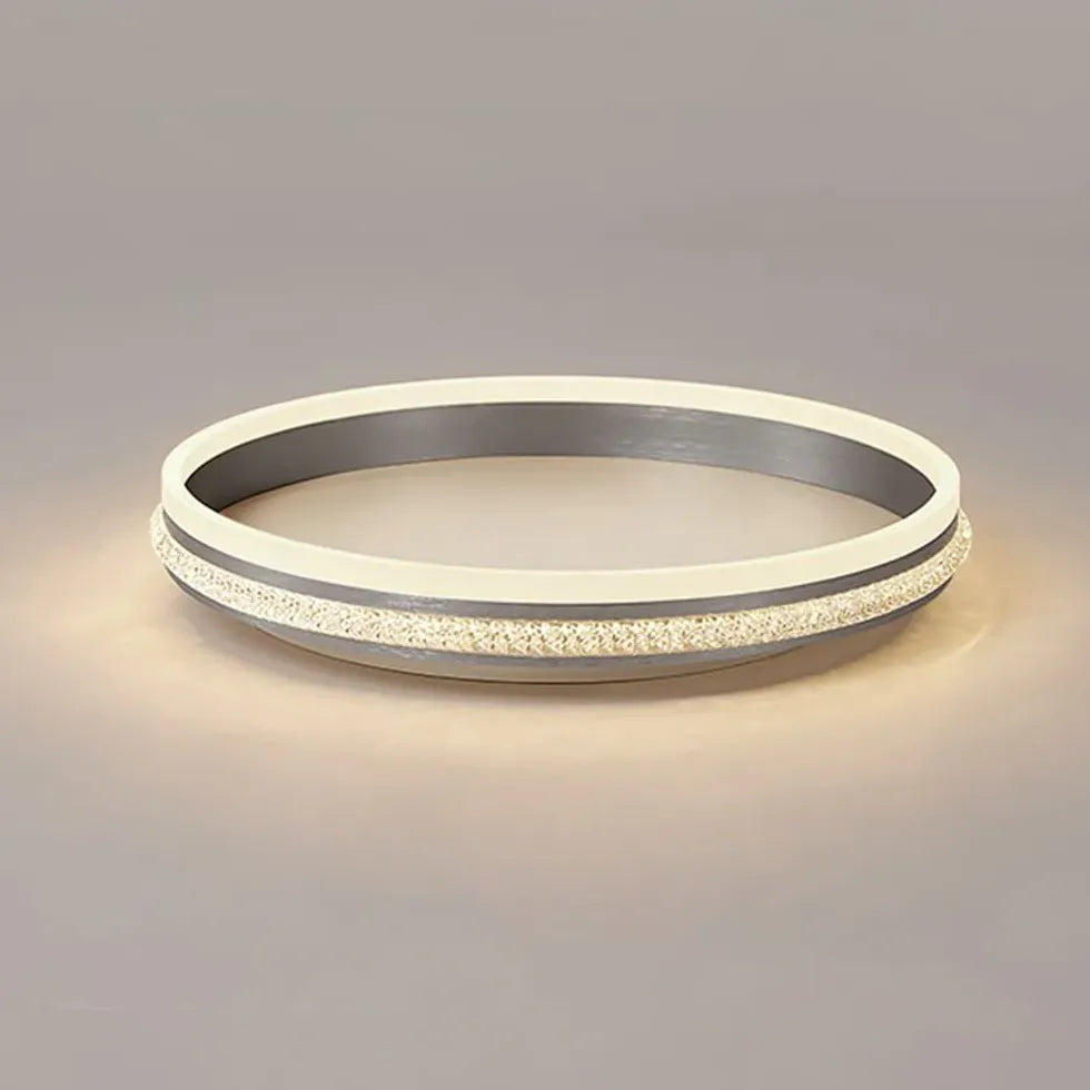 LED Deckenleuchte dimmbar über Lichtschalter modern rund - Clowas.de