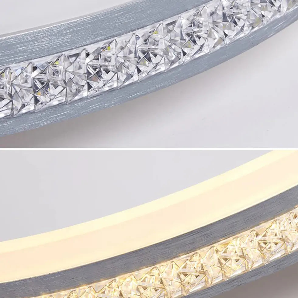 LED Deckenleuchte dimmbar über Lichtschalter modern rund - Clowas.de