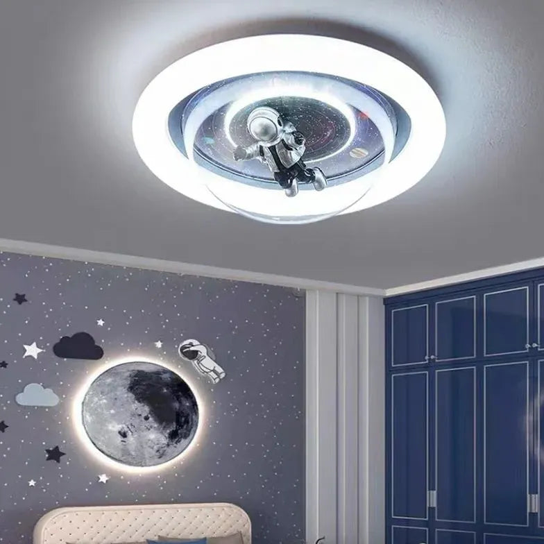 LED Deckenleuchte für Kinderzimmer mit Astronauten Design - Clowas.de