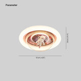 LED Deckenleuchte für Kinderzimmer mit Astronauten Design - Clowas.de