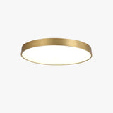 LED Deckenleuchte für Schlafzimmer Goldene Runde Schlichte - Clowas.de