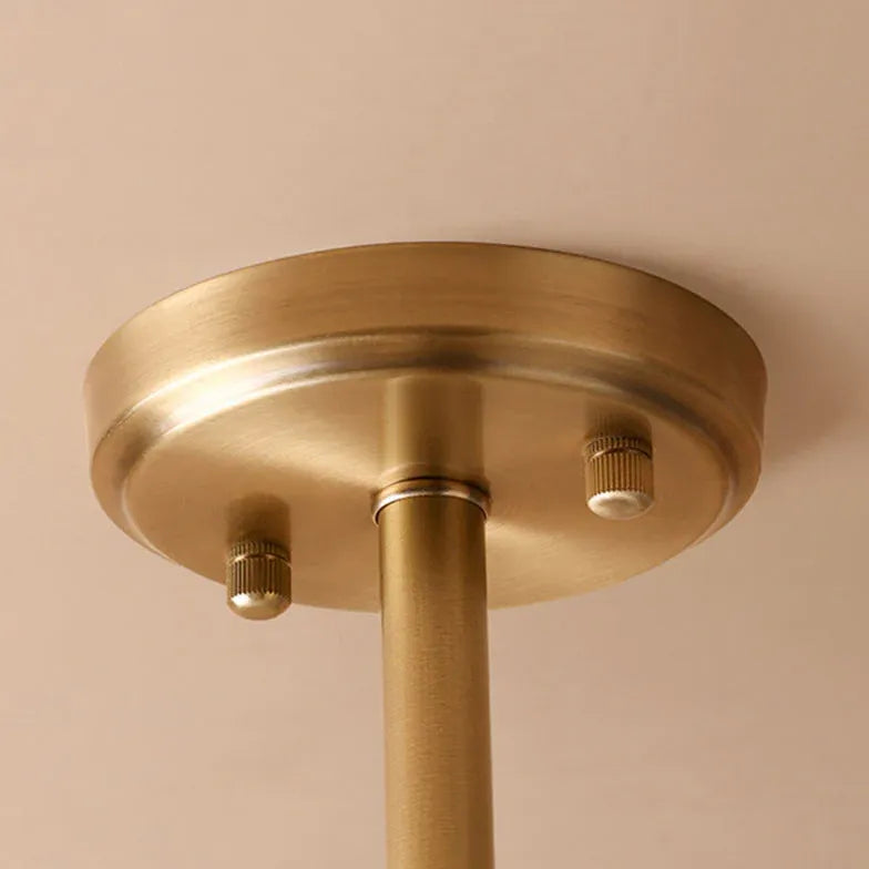 LED Deckenleuchte Gold Nordisch Einfach Milchweißer Ball - Clowas.de