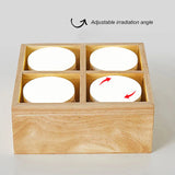 LED Deckenleuchte klein Holzbox schlicht - Clowas.de