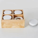 LED Deckenleuchte klein Holzbox schlicht - Clowas.de