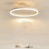 LED Deckenleuchte Ringe in schwarzem modernem Stil - Clowas.de