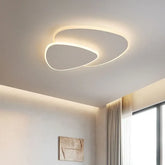 LED Deckenleuchte Wohnzimmer dimmbar Dreieck Kunst modern - Clowas.de