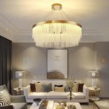 LED Deckenleuchte Wohnzimmer dimmbar leichte nordische Kristallluxus - Clowas.de